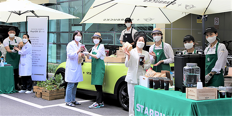 1,619km·1,300잔! 빅 브랜드의 선한 영향력,
미니+ 스타벅스 브루잉 카 성료