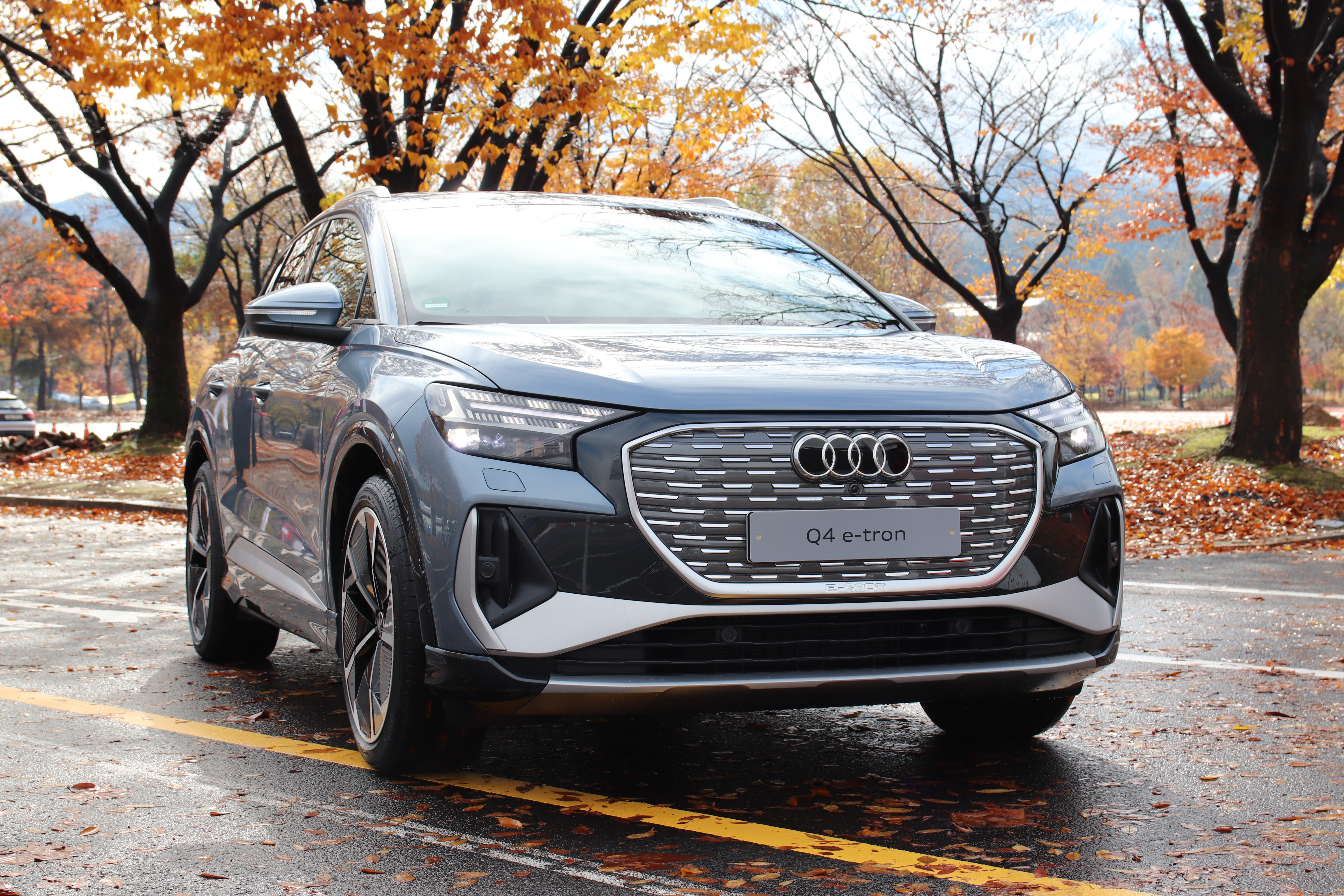 "생각보다 예쁘다!" 실물파 전기 SUV
아우디 Q4 e-트론 국내 공개