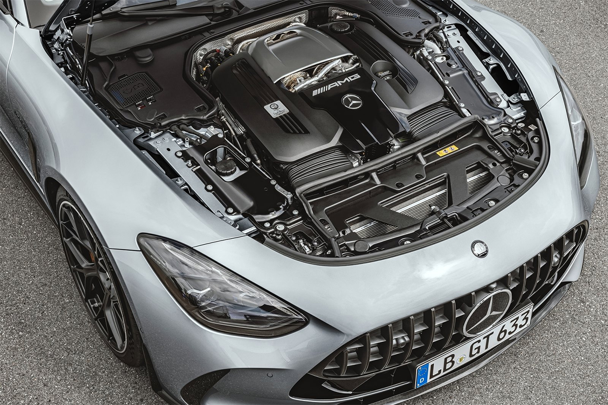 벤츠 AMG GT 2세대 엔진룸