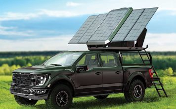 태양광 루프탑 텐트 태양광 발전 루프탑 텐트