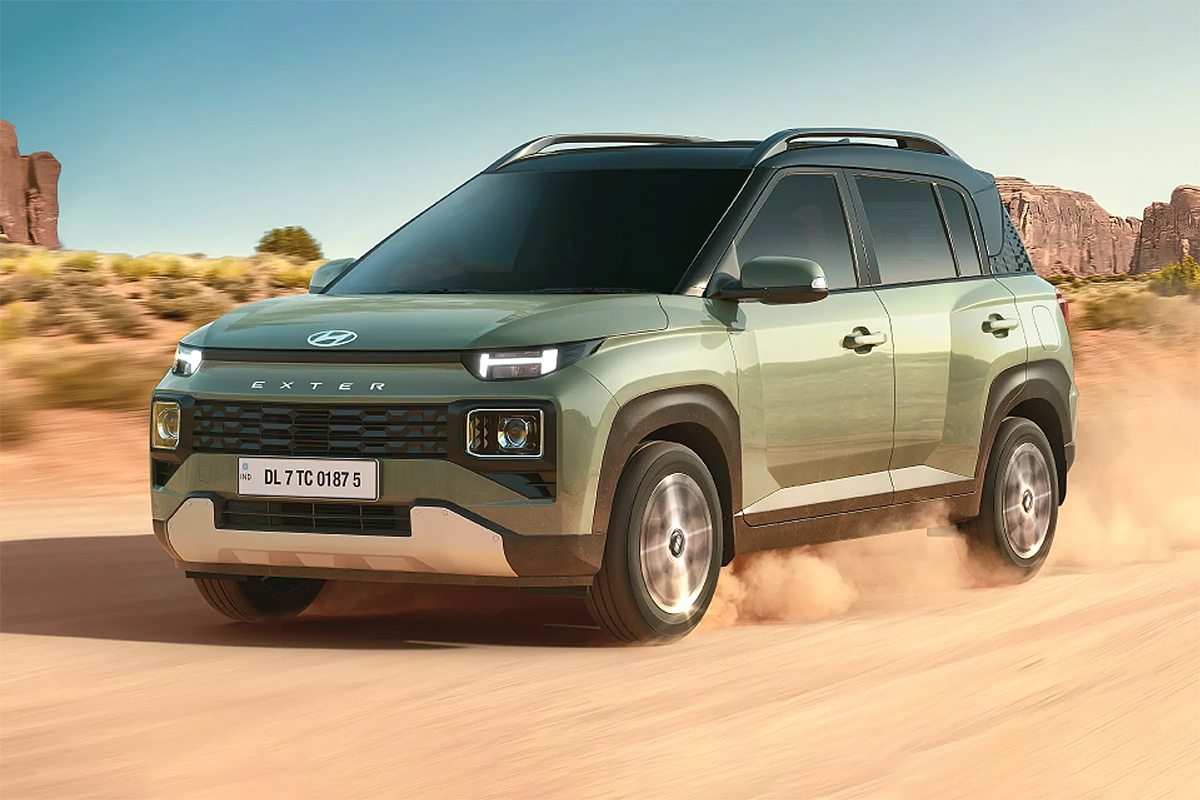 현대의 새로운 소형 SUV ‘엑스터’ 공개. 인도시장 출시 예정