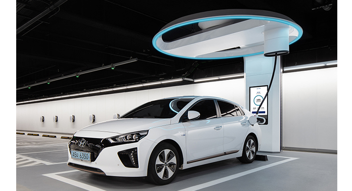 기존 급속충전기 속도의 7배! 현대자동차 하이차저 설치