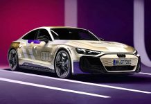 아우디 e-Tron GT. 위장막 차량 공개 아우디 e-Tron GT