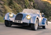 모건 플러스 4. 이게 클래식 아닌 최신 차량? 모건 플러스 4