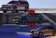 그랑 콜레오스 VS 싼타페 VS 쏘렌토, 중형 하이브리드 SUV 최강자는?